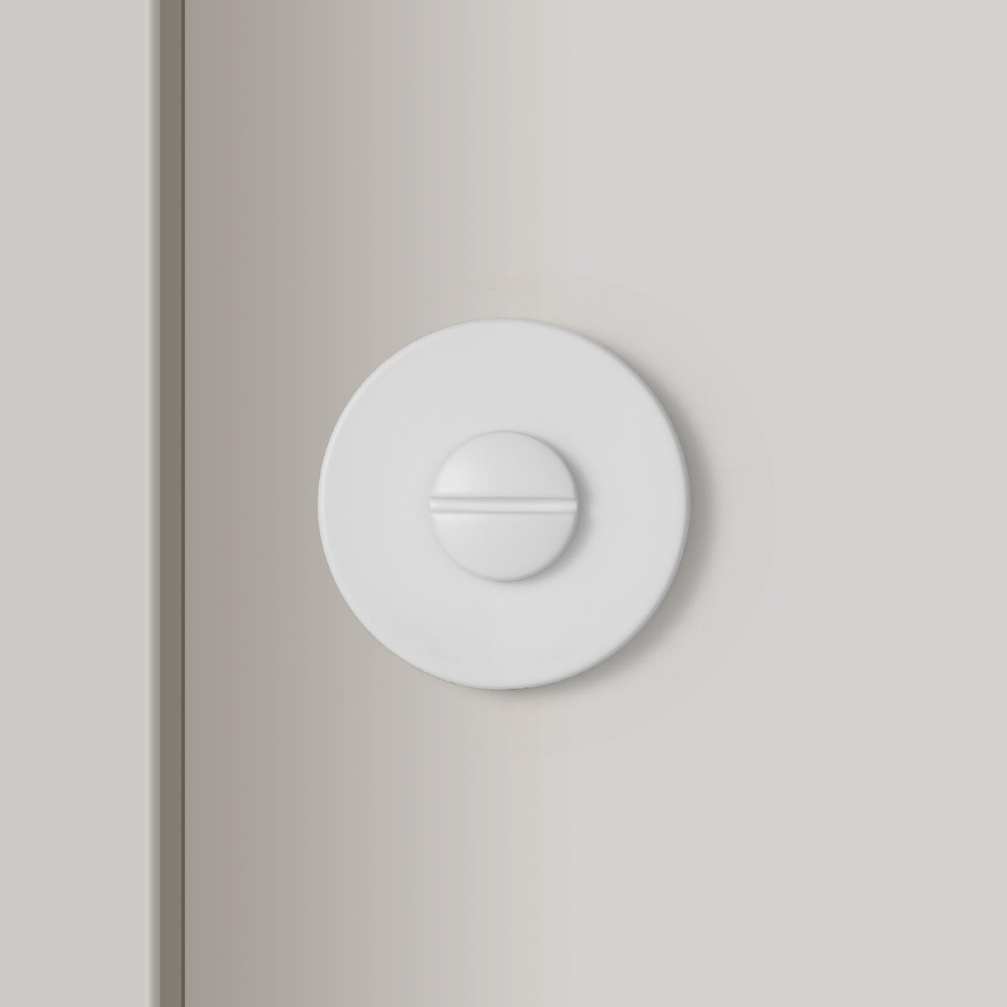 Privacy Lock Matte White