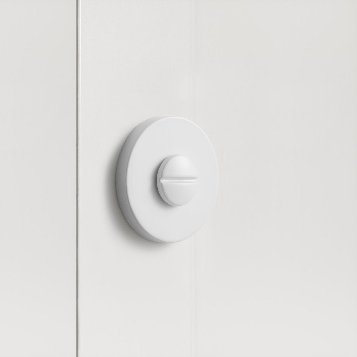 Privacy Lock Matte White