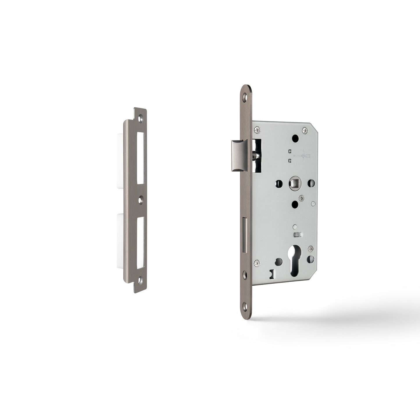 Euro Mortice Lock - Gun Metal