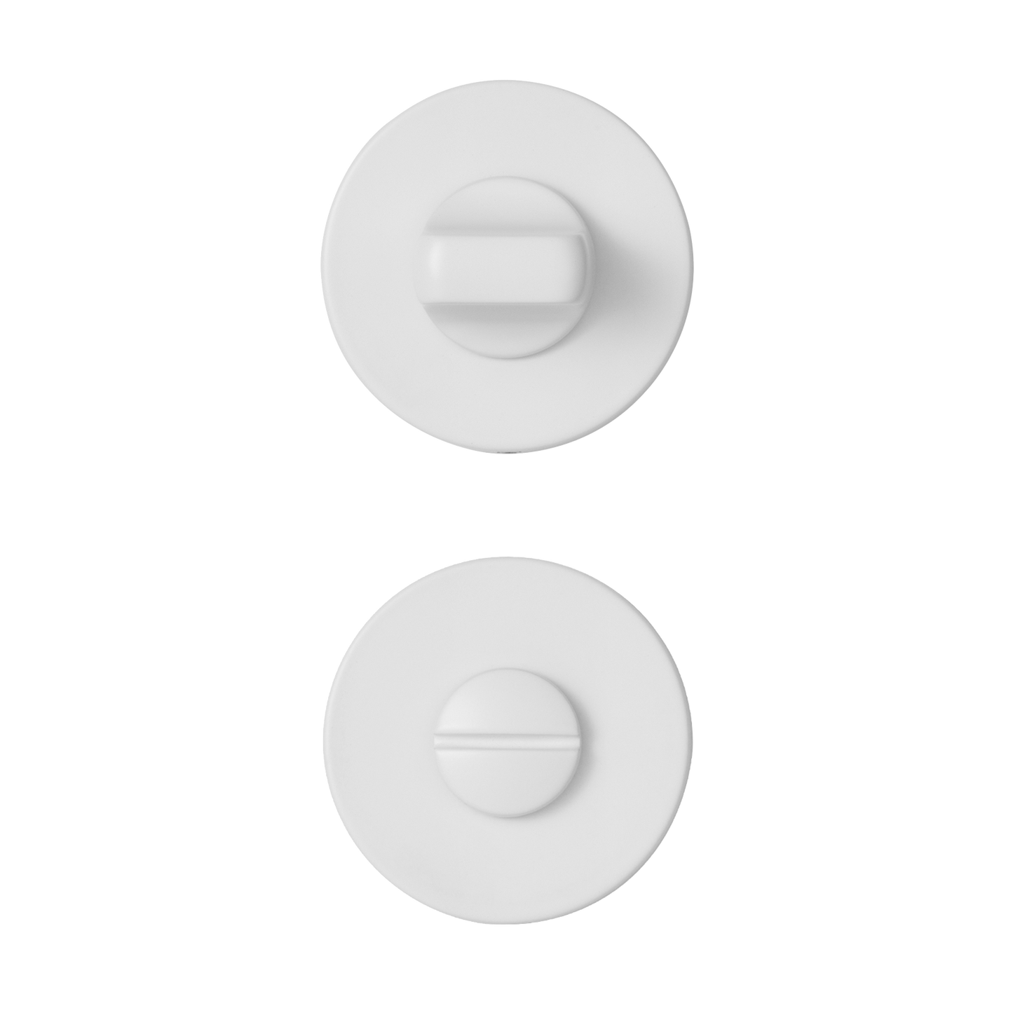 Privacy Lock Matte White