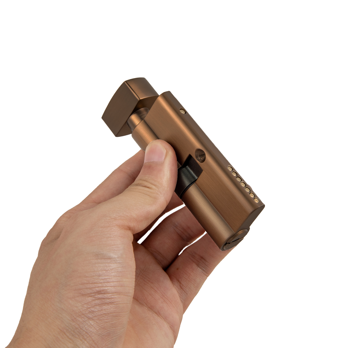 Euro Cylinder-Brushed Bronze