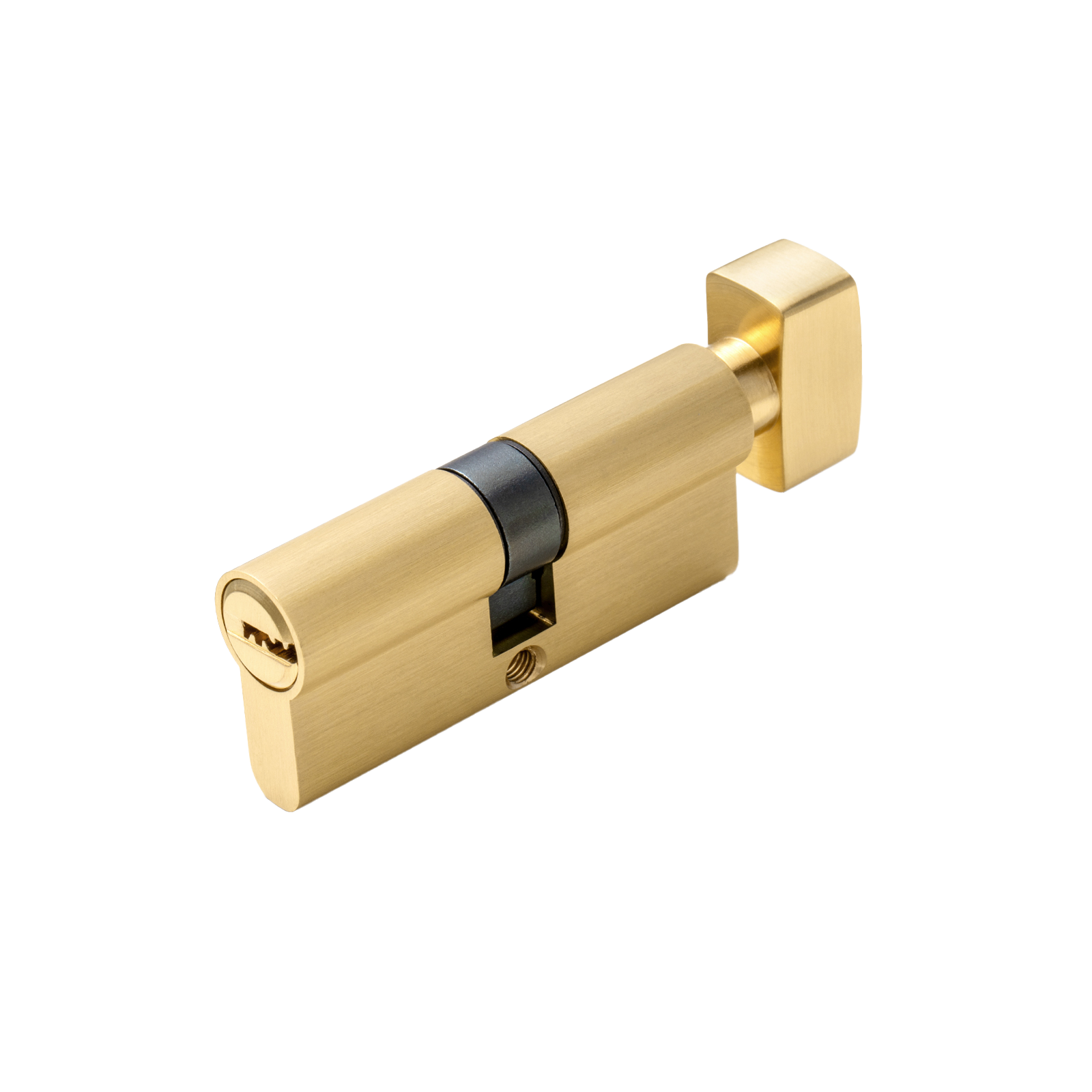 Euro Cylinder-Brushed Gold – ENCH