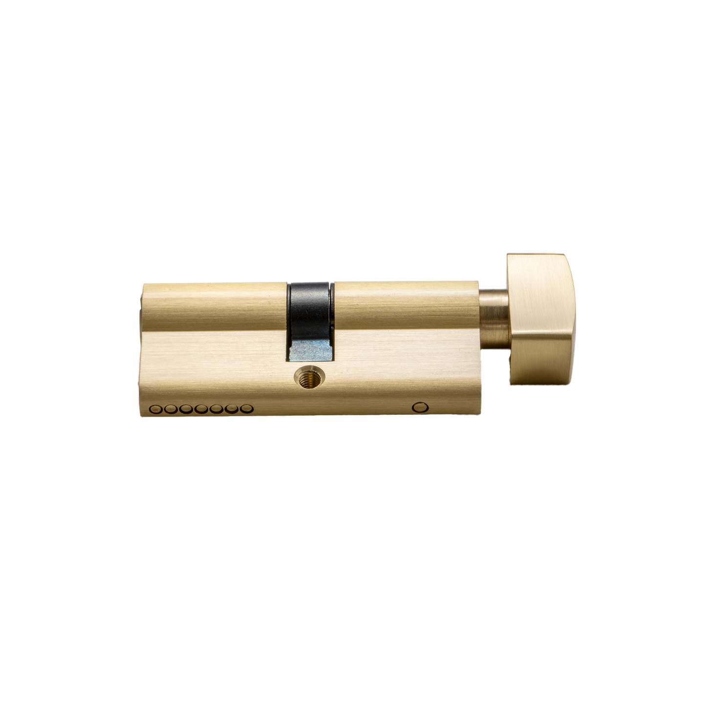 Euro Cylinder-Brushed Gold